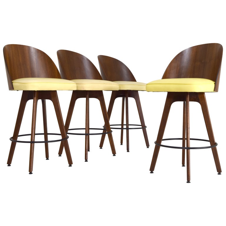 Set of 4 Bar Stools by Chet Beardsley for California Living Designs at