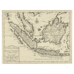 Detailed Map of Southeast Asia From the Tip of Cambodia to Java, 1739