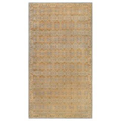 Retro Spanish Rug in Yellow, Blue and Green