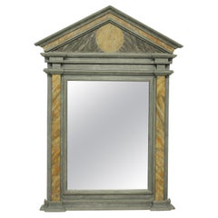 Vintage Marbled Roman Style Mirror