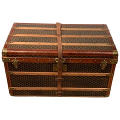 1930's Goyard Steamer Trunk