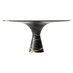 Port Saint Laurent Refined Contemporary Marble Dining Table 160/75