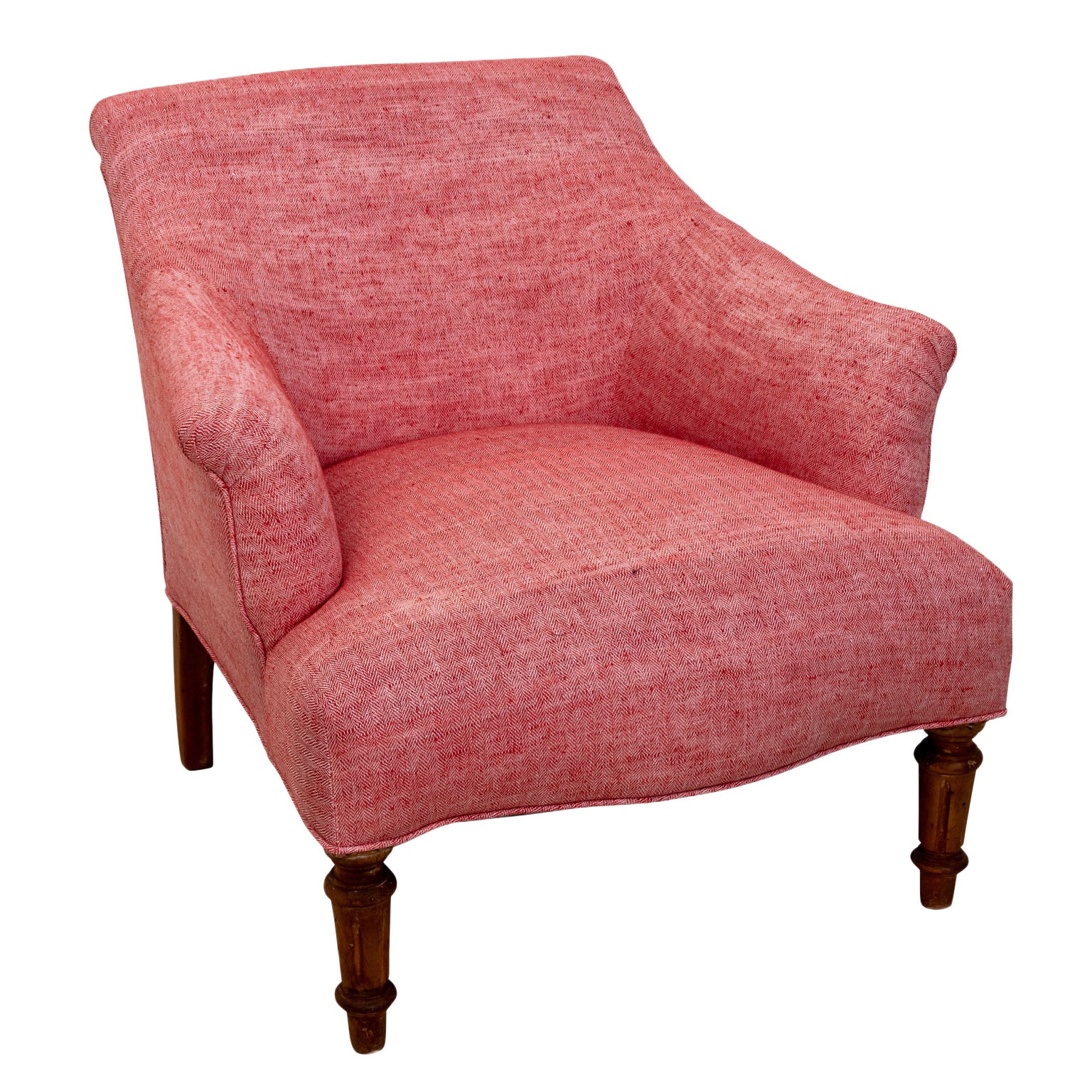 c.1870 English Victorian Ladies HandBeaded Slipper Chair at 1stDibs