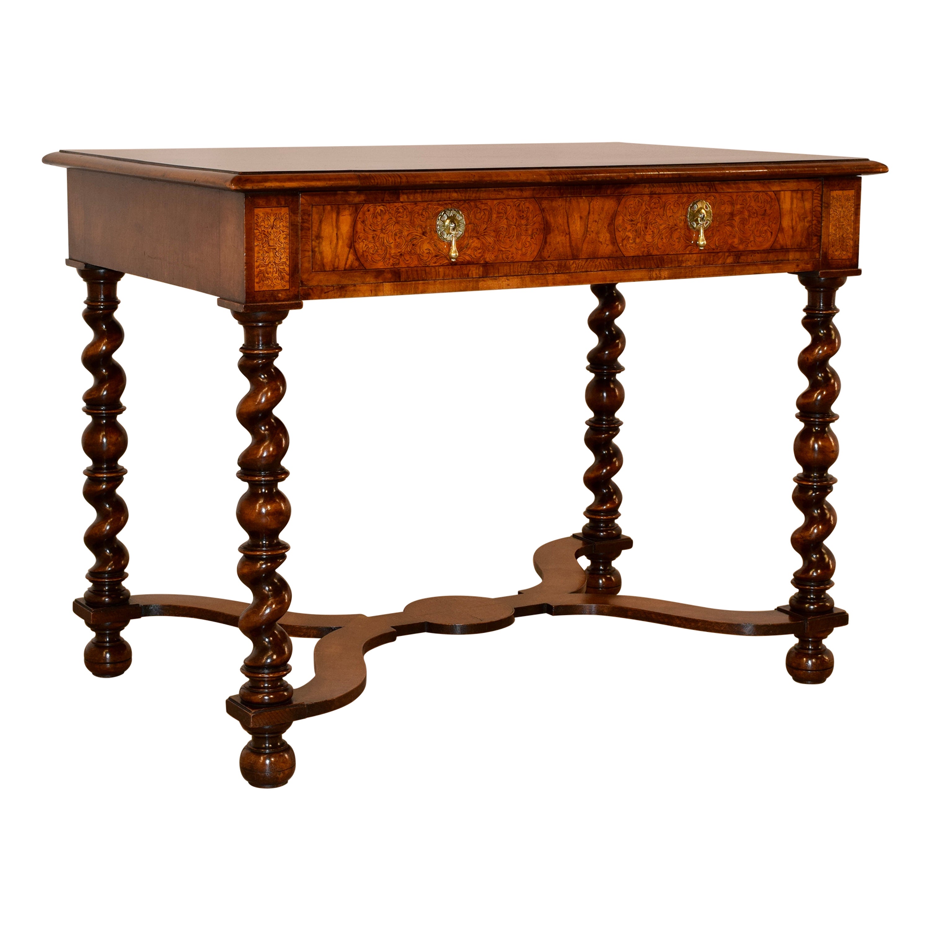 19th Century Marquetry Side Table