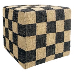 The Forsyth Checkerboard Cube Ottoman
