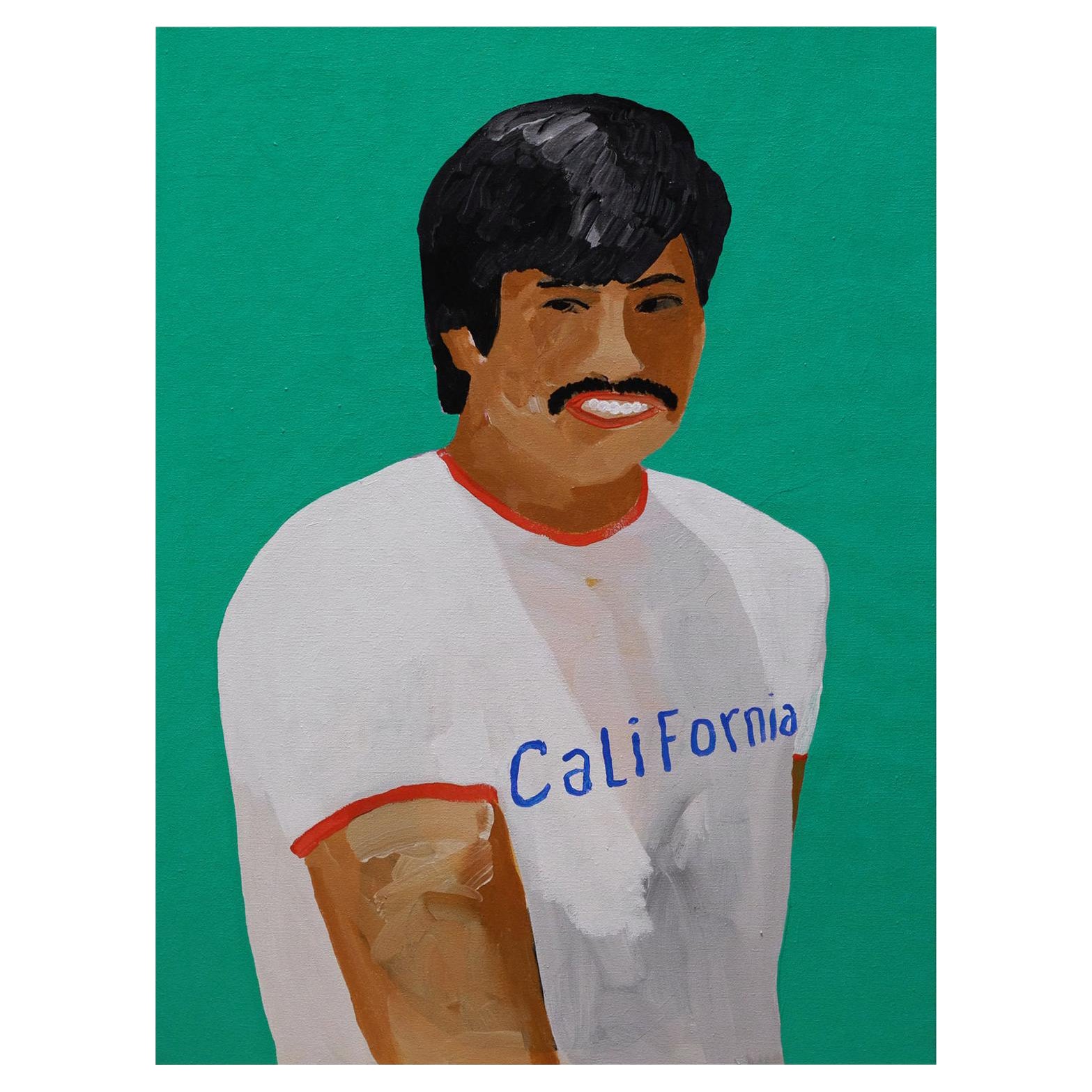 'A Sunshine State' Portrait Painting by Alan Fears, California