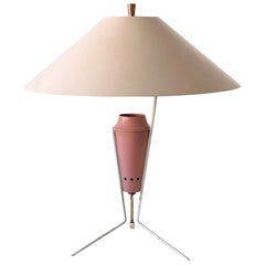 Exceptional Large & Elegant Mid Century Modern Table Lamp Germany 1950s