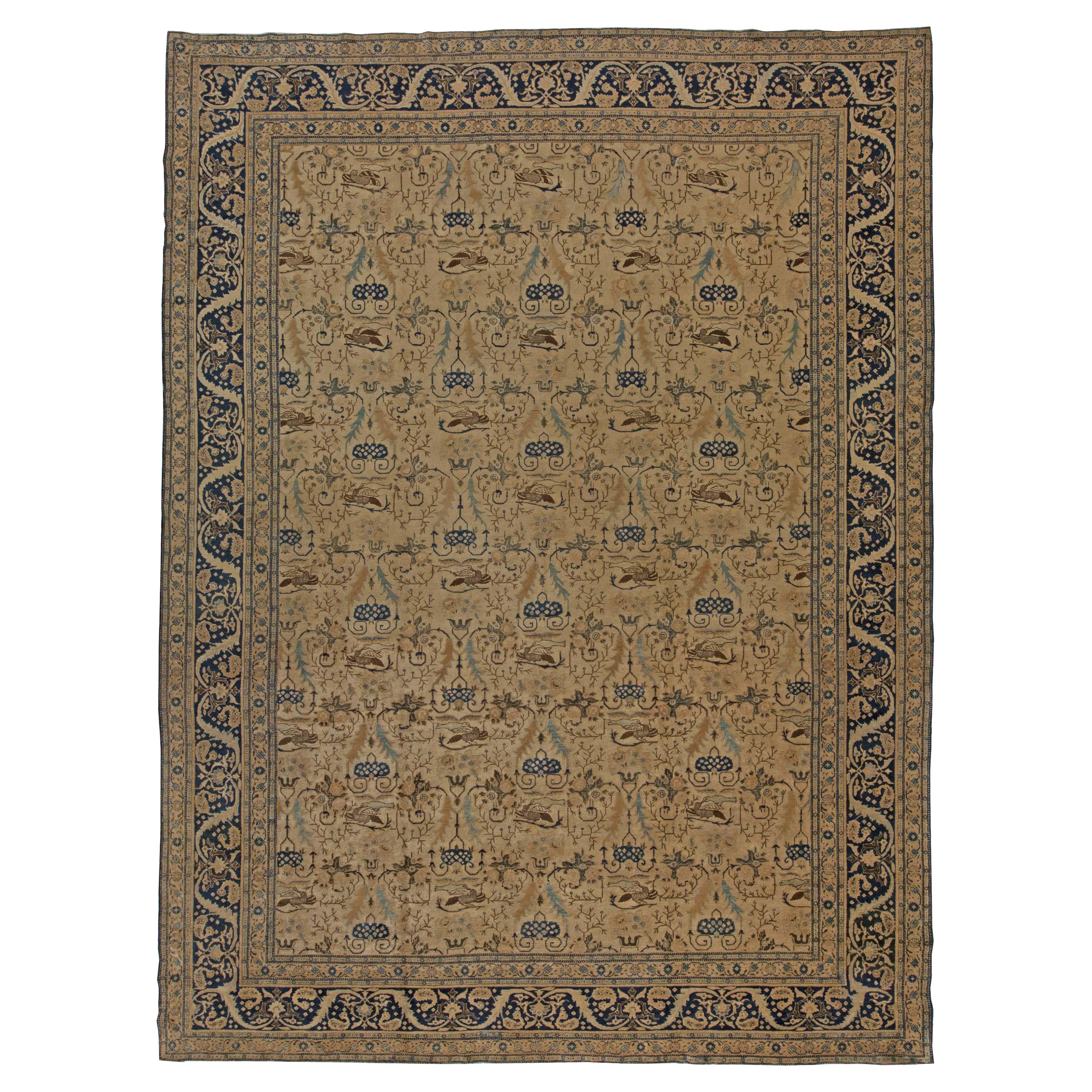 Doris Leslie Blau Antique Persian Tabriz Rug