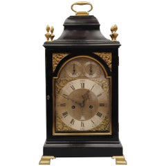 Antique Georgian Bell Top Bracket Clock