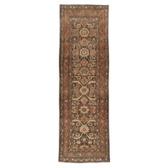 Antique Early 20th Century Handmade Persian Malayer Runner