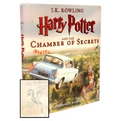 Rowling. Harry Potter & the Chamber of Secrets. 1st Ed with a Drawing by Jim Kay
