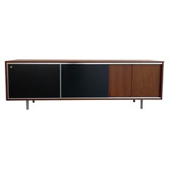 Walnut Office Credenza by George Nelson for Herman Miller