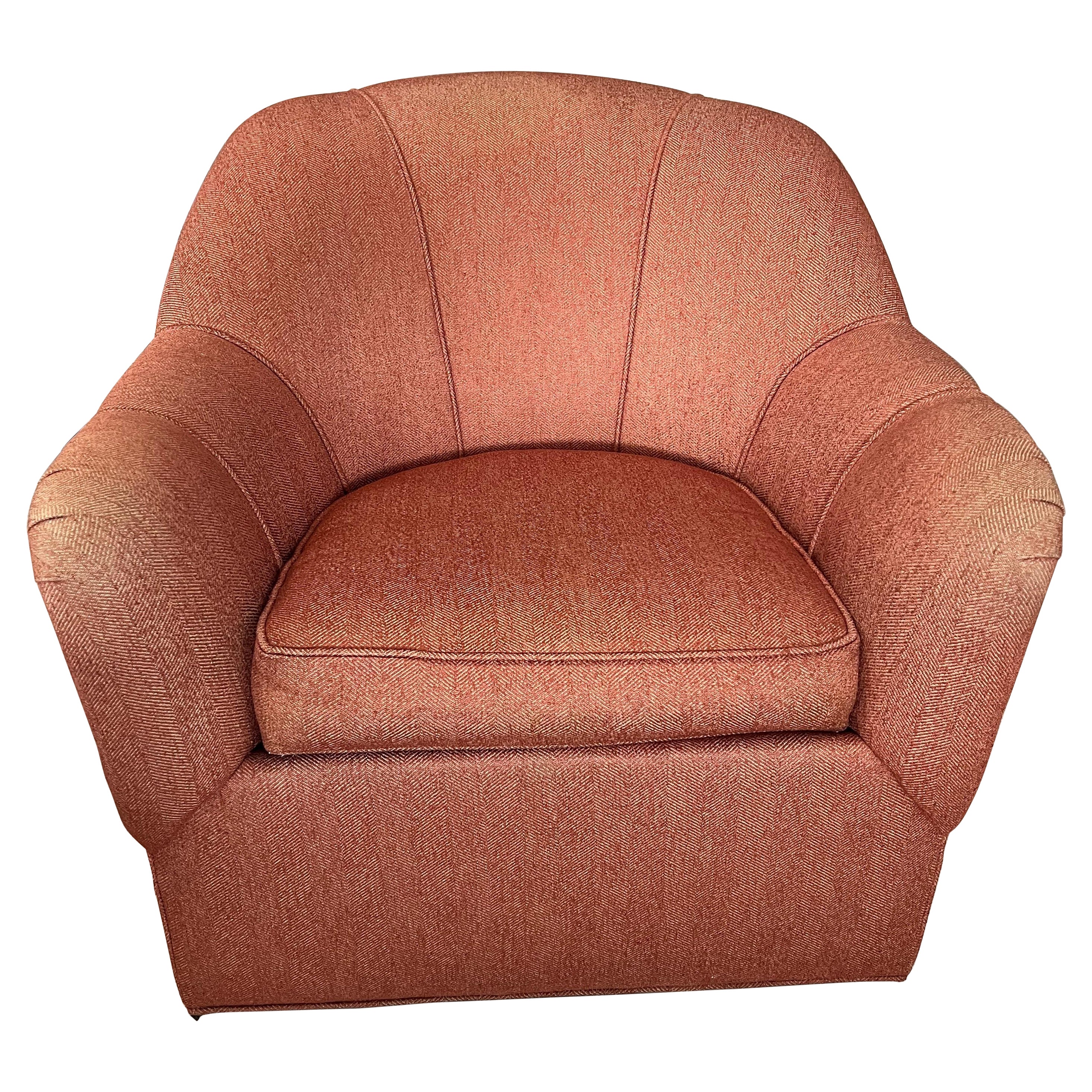 Ethan Allen Swivel Club Chair