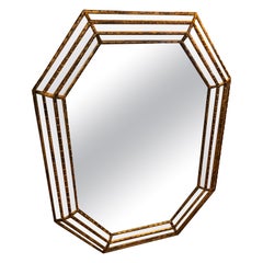LaBarge Octagonal Gilt Mirror
