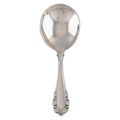 Vintage Georg Jensen Lily of the Valley Jam Spoon in Sterling Silver