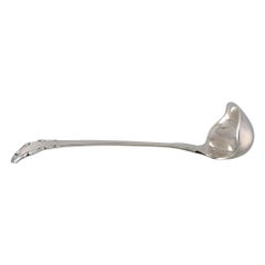 Early Georg Jensen Lily of the Valley Sauce Spoon in Sterling Silver