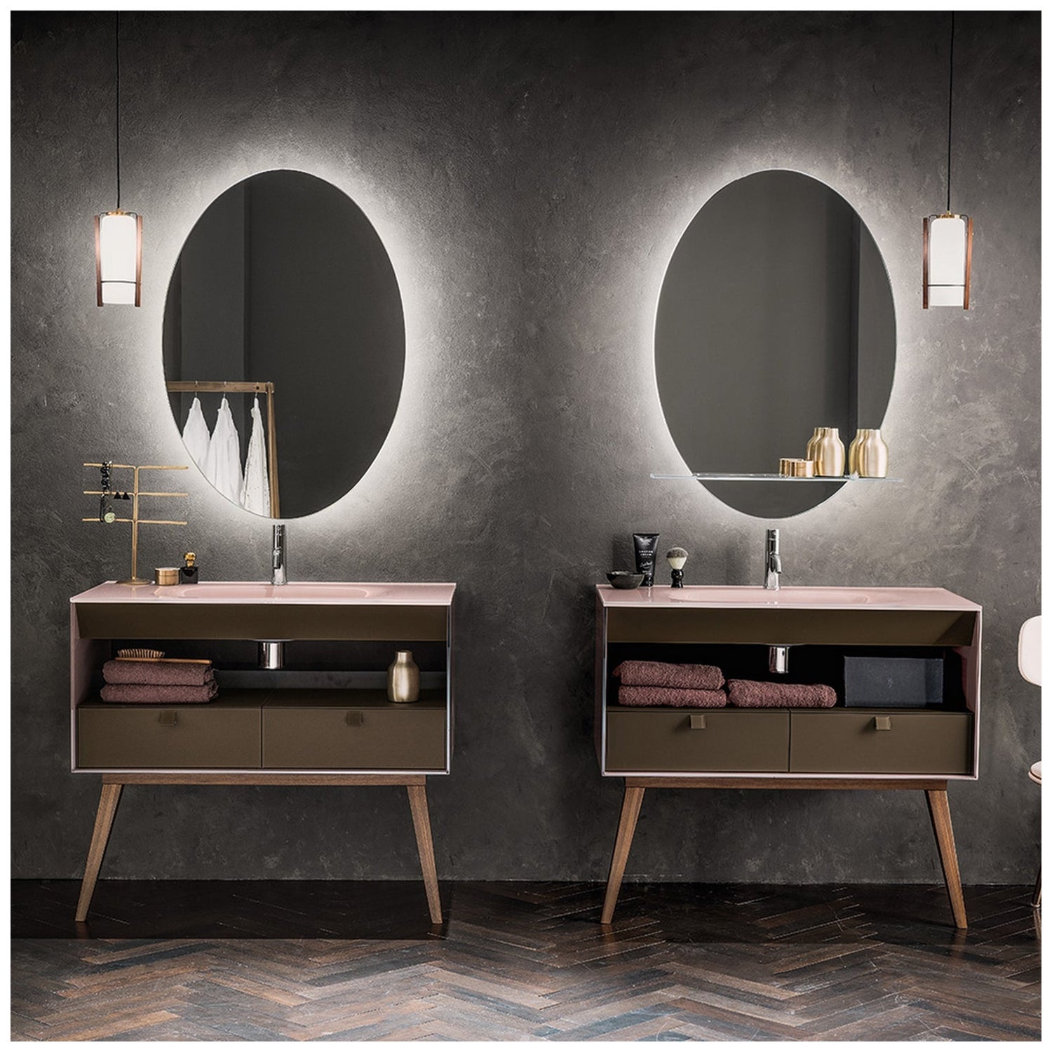 In Stock in Los Angeles, Dama Vanity, Designed by Anita Brotto