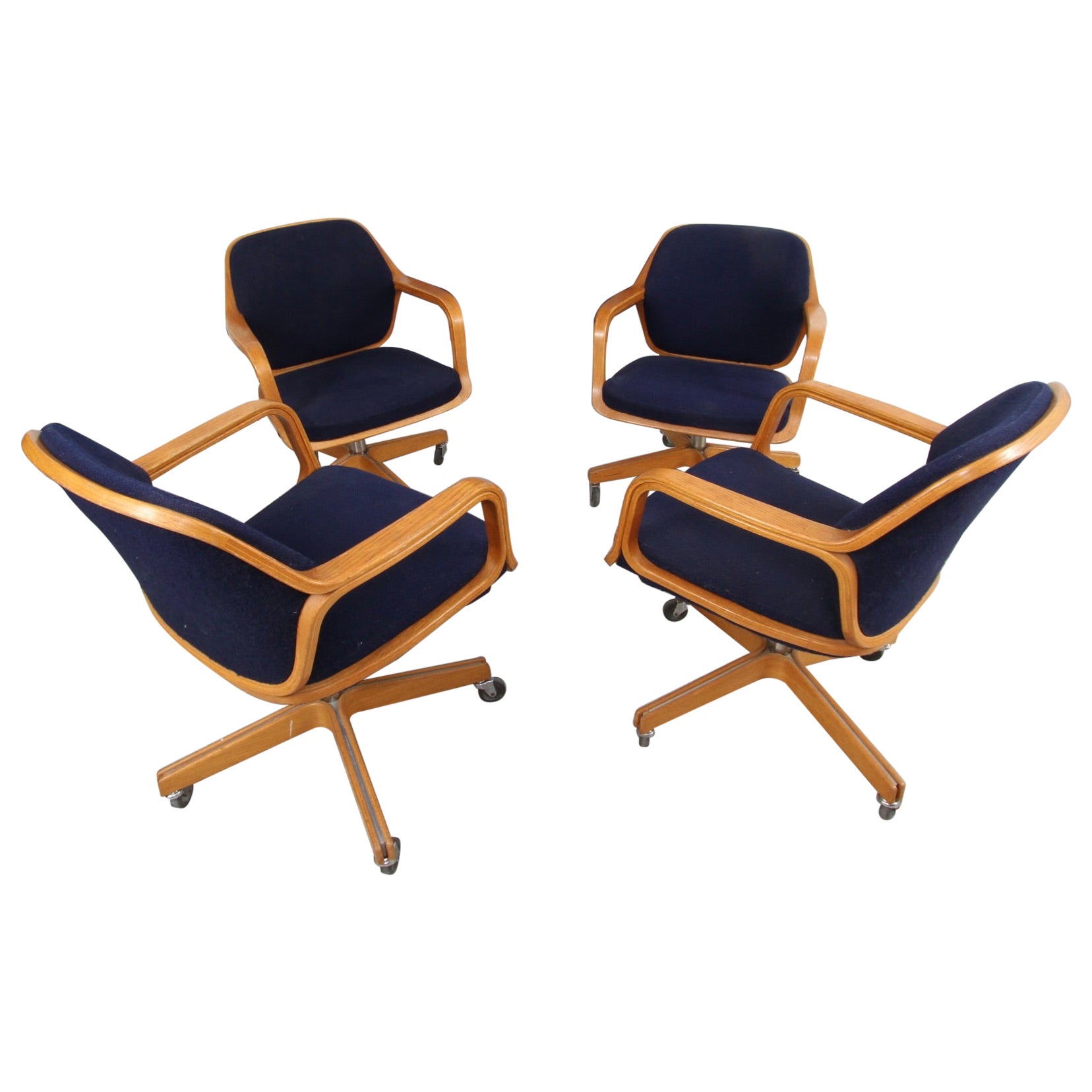 Knoll Task Arm Chairs. by Bill Stephens For Sale