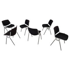 Vintage DSC 106 Side Chairs by Giancarlo Piretti for Castelli