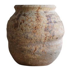 Japanese Wabi-Sabi Small Antique Jar / Small Vase / Edo Period 1750-1850