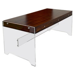 Exquisite Desk by Poul Norreklit in Rosewood