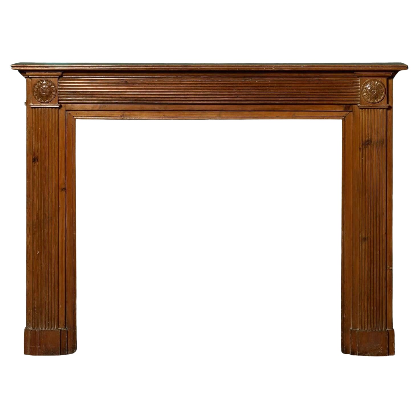 Antique Regency Style Fireplace For Sale