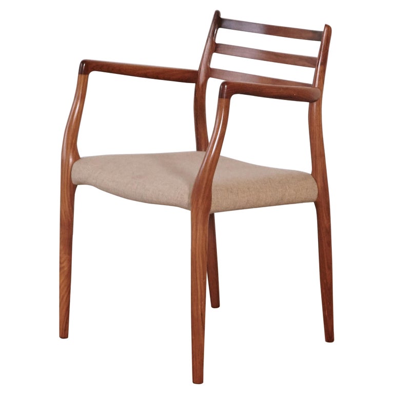 Niels O Moller Model 62 Carver Chair, JL Moller, Denmark, 1960s For Sale