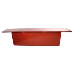 Post Modern Italian Lacquer Sideboard by Stoppino and Acerbis