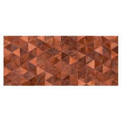 Terracotta Customizable Trilogia Cowhide Runner X-Large