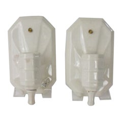 Paulding Art Deco Porcelain Sconces – A Pair