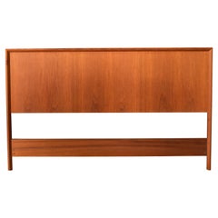 Vintage Scandinavian Teak Queen Headboard by Westnofa