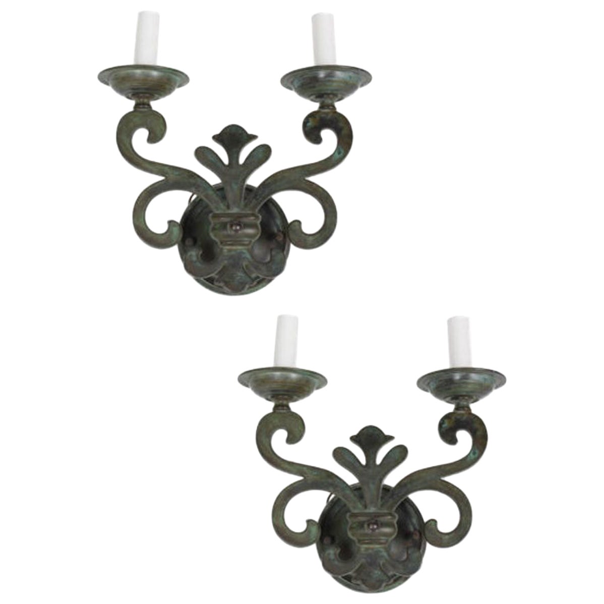 ProuvéStyle Red SwingArm Jib Sconce, Late 20th Century at 1stDibs