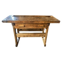 Vintage Carpenter's Workbench / Table