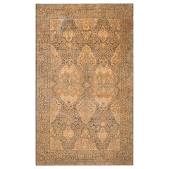Dekorativer antiker persischer Kerman-Teppich. 10 ft 8 in x 17 ft 3 in 