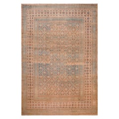 Large Antique Persian Khorassan Area Rug. Size: 11 ft x 15 ft 9 in