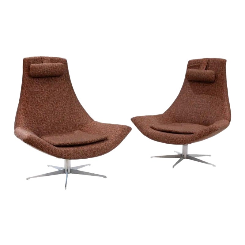 Italian Swivel Lounge Chairs For Sale at 1stDibs | swivel beach chairs for  sale