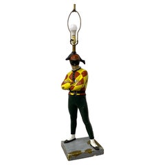Vintage Marbro Lamp Company Harlequin Jester Table Lamp