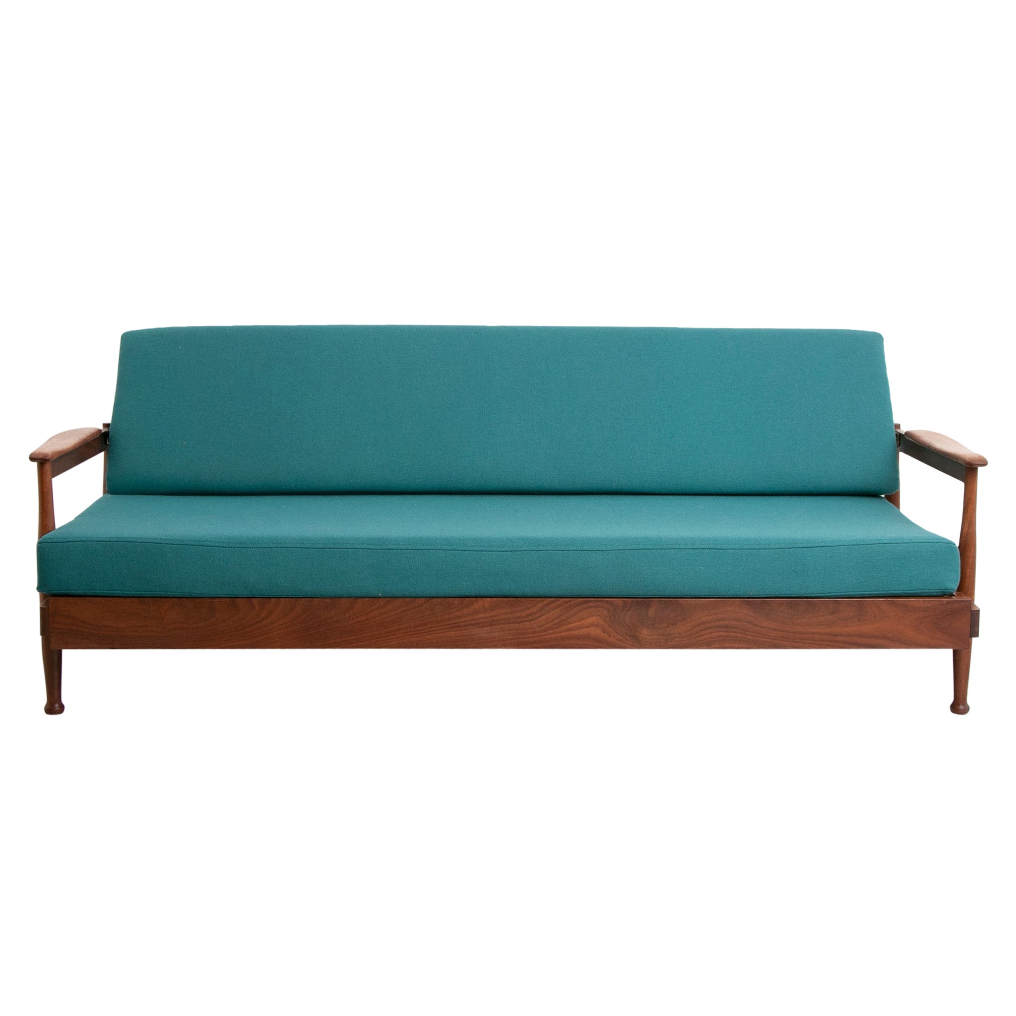 Midcentury Teak & Afrormosia Day Bed by Guy Rogers c.1960