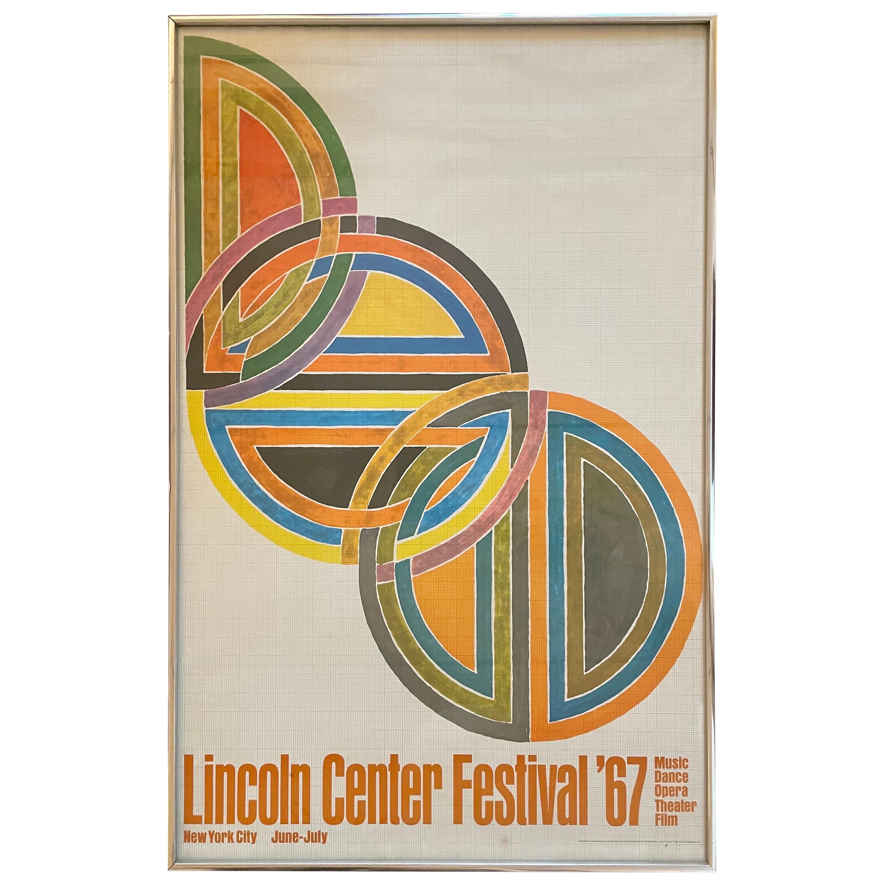 Vintage Lincoln Center Festival '67 Lithograph For Sale