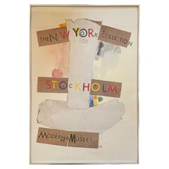 New York Collection for Stockholm Lithograph