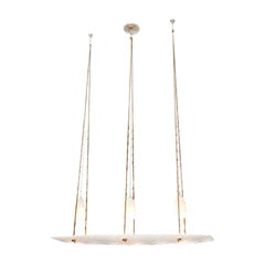 Vaisseau Jali Chandelier in White Marble by Paul Mathieu for Stephanie Odegard