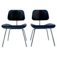Pair of Molded Plywood Side Chairs by Charles & Ray Eames for Herman Miller