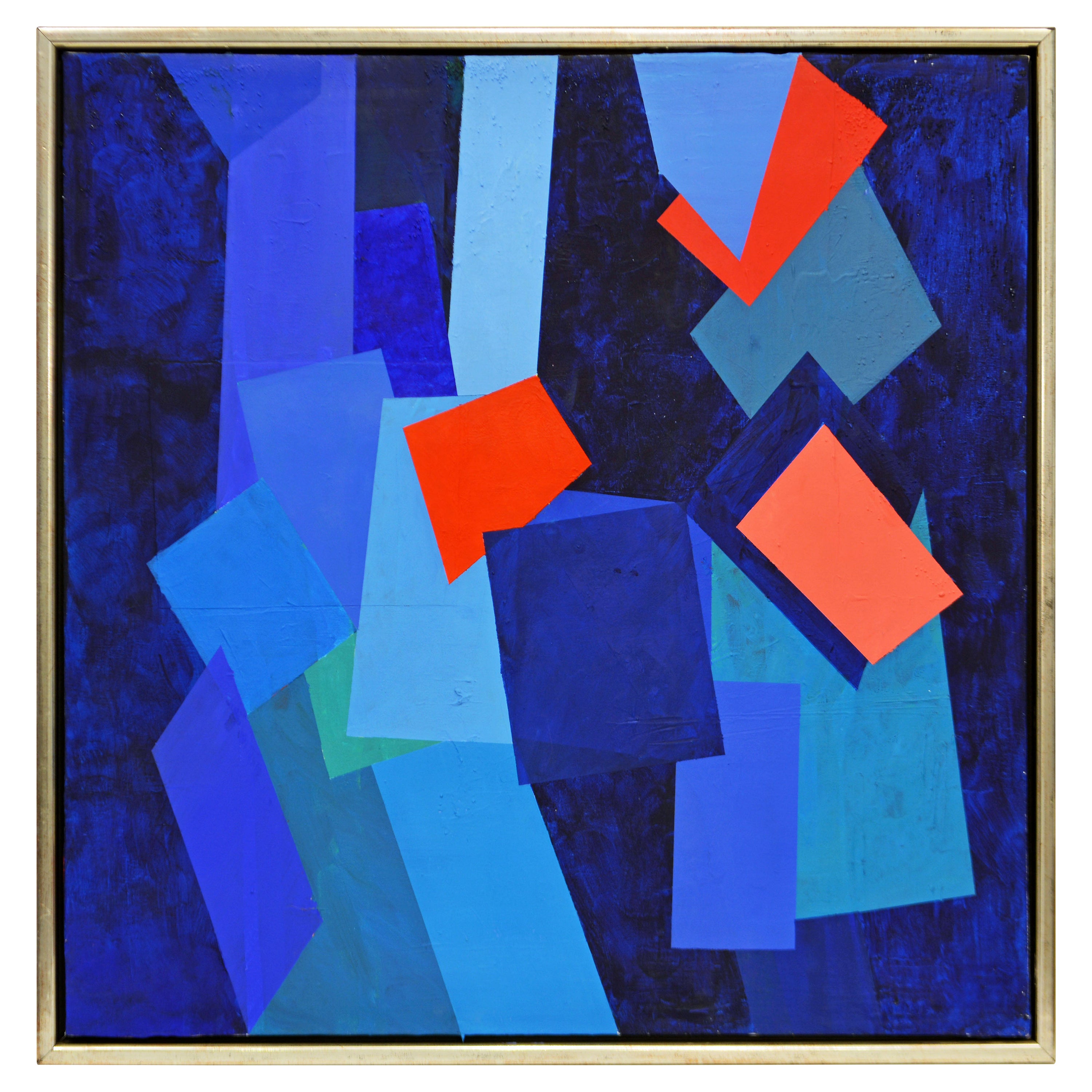 „Farbkomposition“ Original abstraktes Gemälde von Anders Hegelund