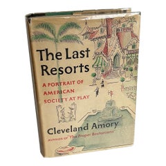 1952 Libro Los últimos recursos de Cleveland Amory
