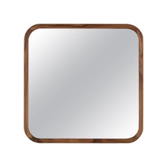 Square Silhouette Mirror, Walnut Oil treated by OEO Studio for Fredericia