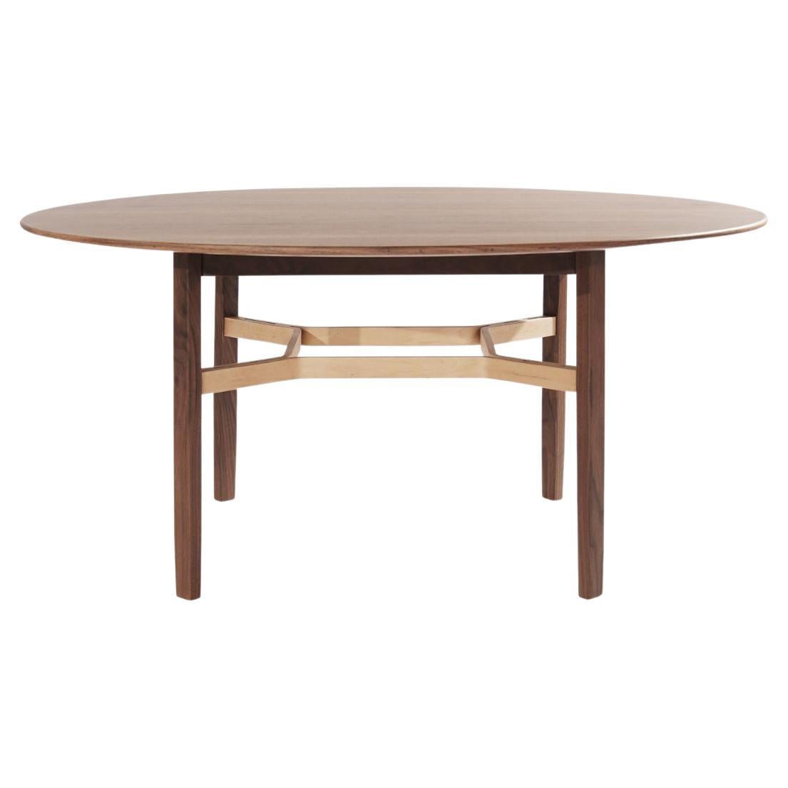 Walnut Games Table by Lewis Butler for Knoll, 1950s For Sale