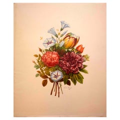 Portfolio of Jean-Louis Prevost Bouquets Etchings