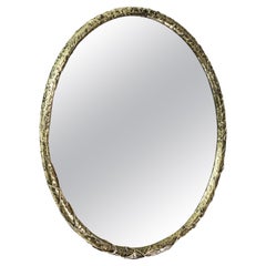 Eryn Brass Mirror by Samuel Costantini