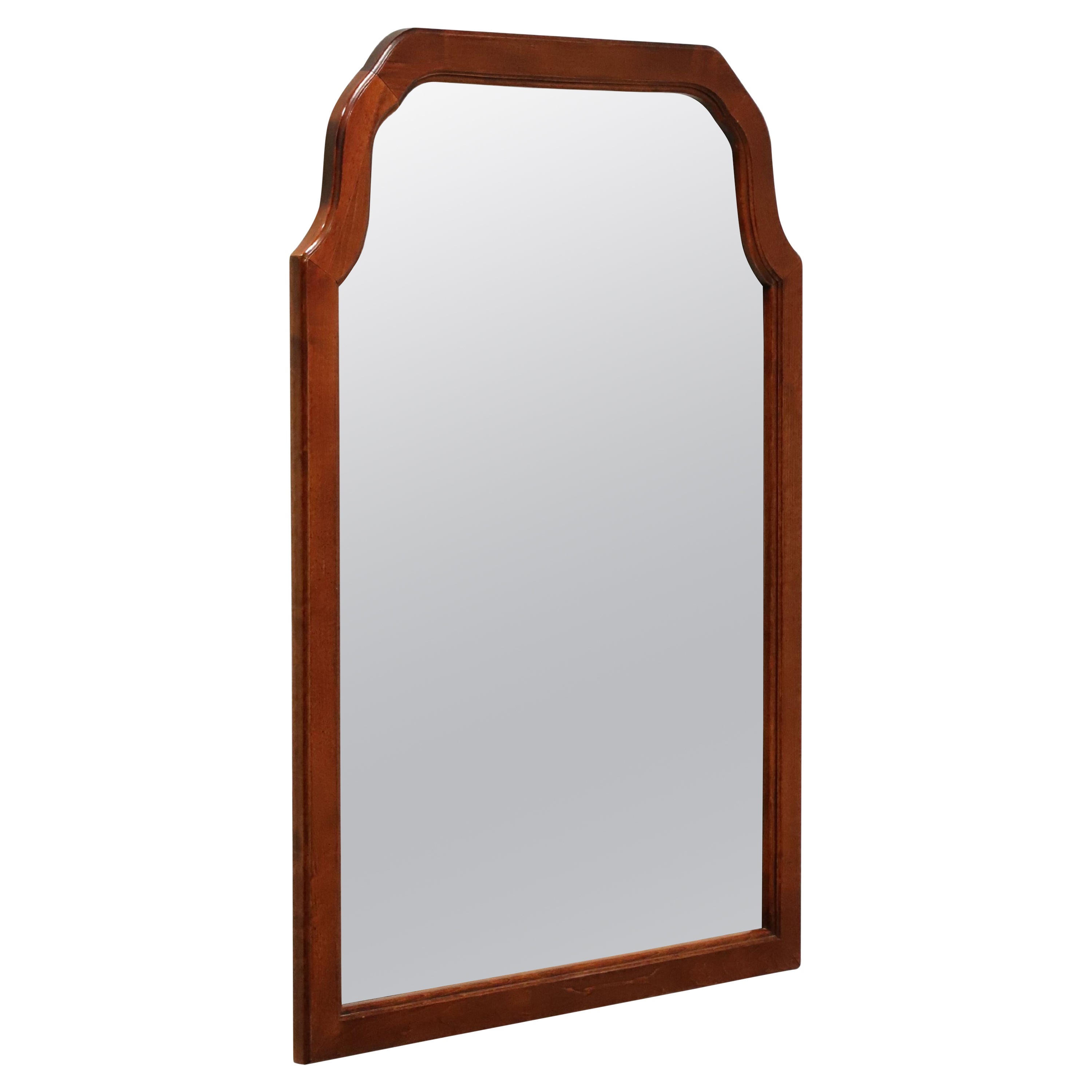 Mid 20th Century Cherry Traditional Wall Mirror For Sale