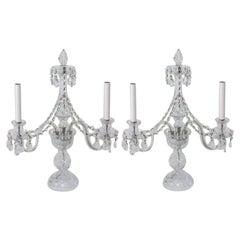 Early 20th Century Crystal Candelabra – A pair